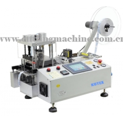 Automatic Label Cutting Machine Hot Knife with Sensor and Collecting Device