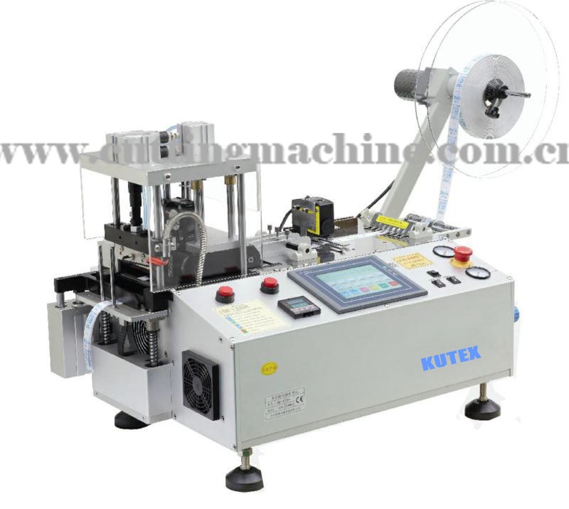 Automatic Printed Satin Label Cutting Machine with Sensor